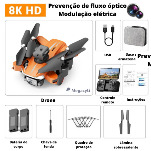 P11S Drone 8K 5G GPS Professional HD Dual-Câmera